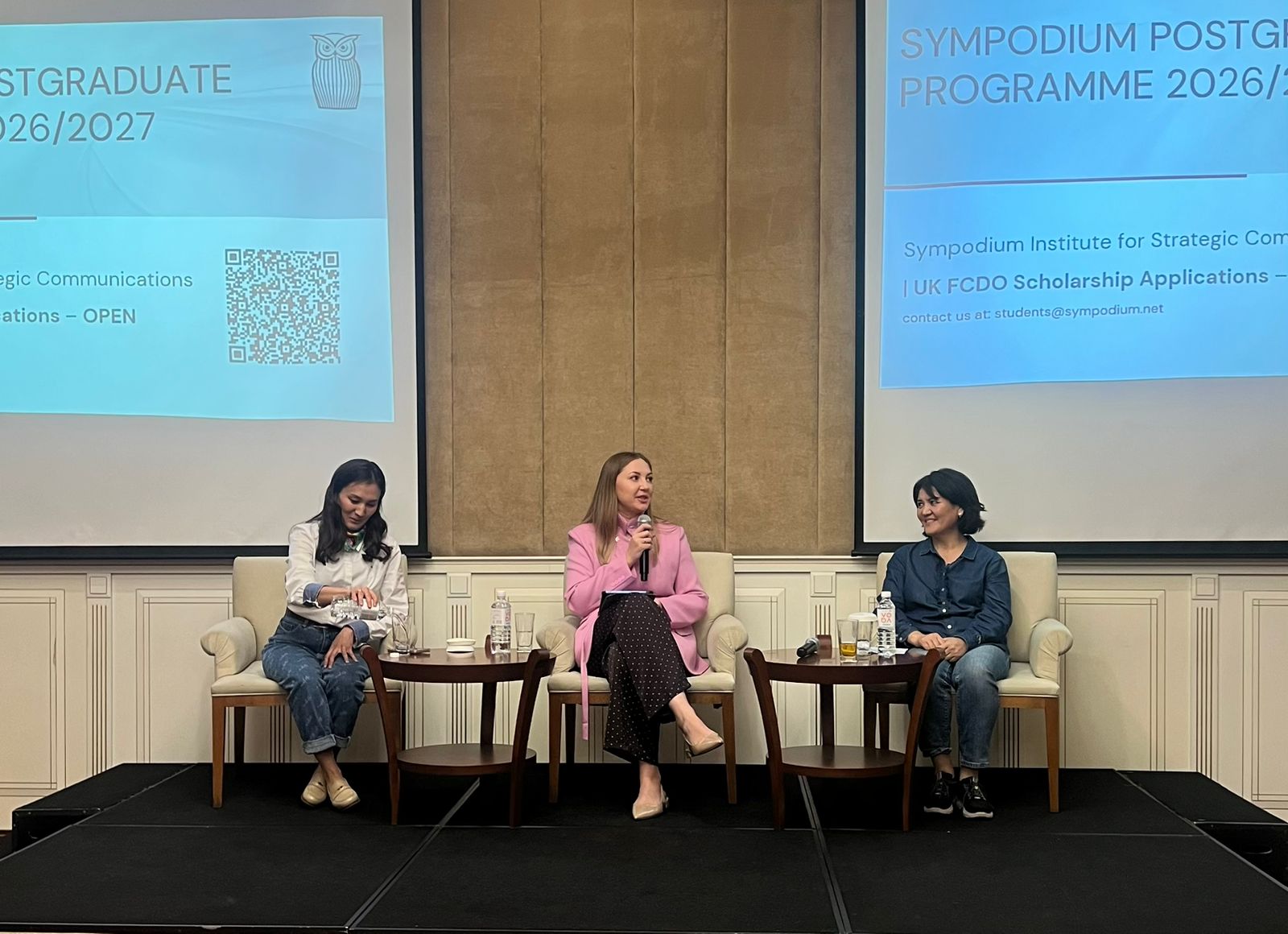Sympodium visits Central Asia